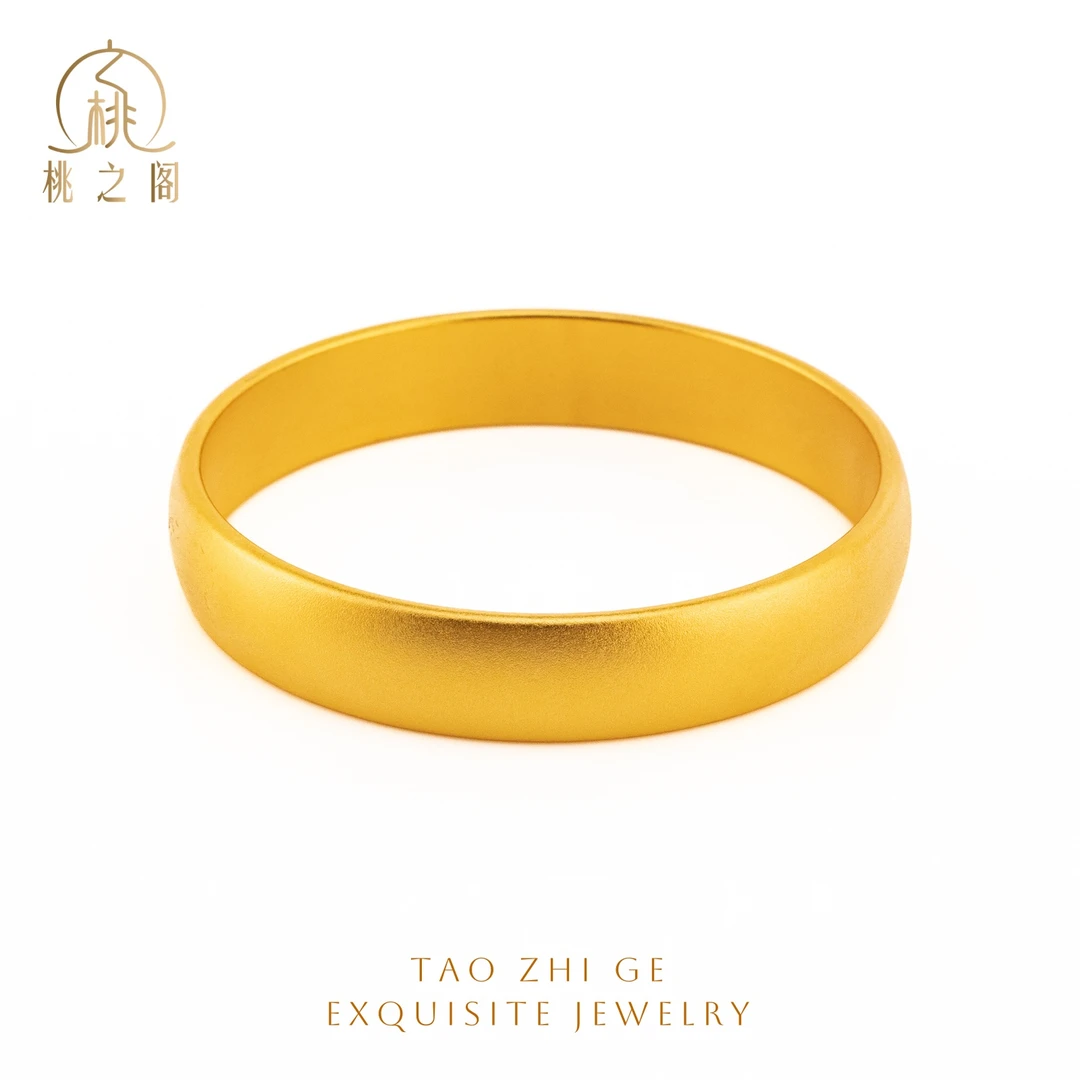 铜合金手镯 古法宽面手镯AZ1034