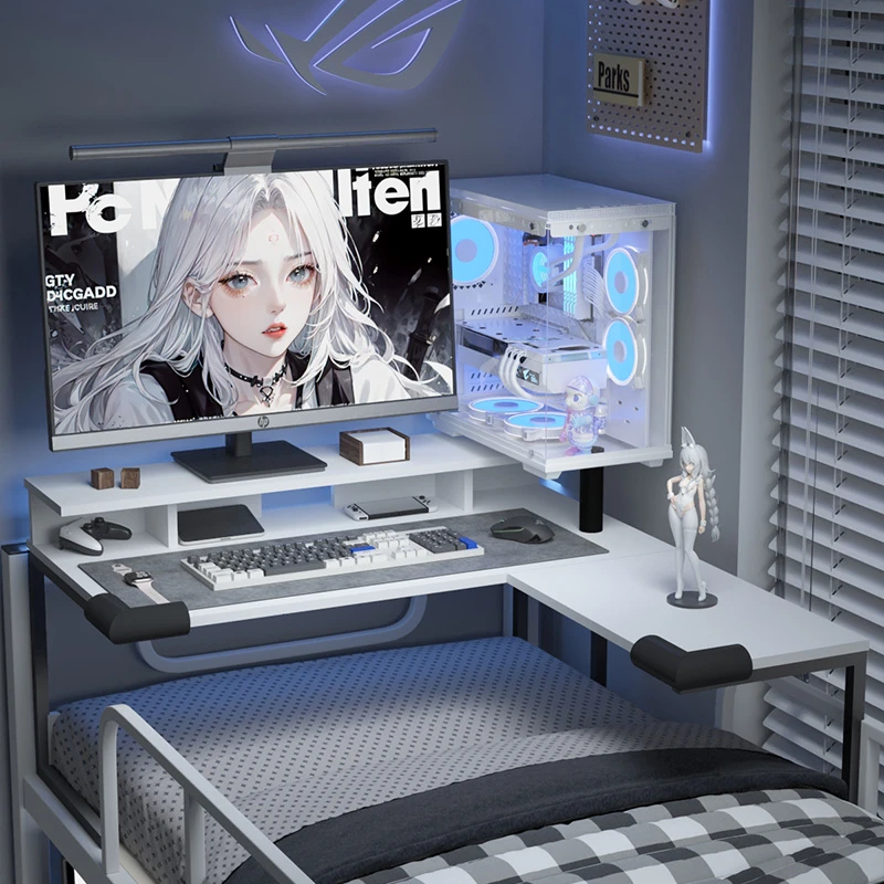 N家电竞床上桌【上下铺通用】L型宿舍床上桌电脑桌