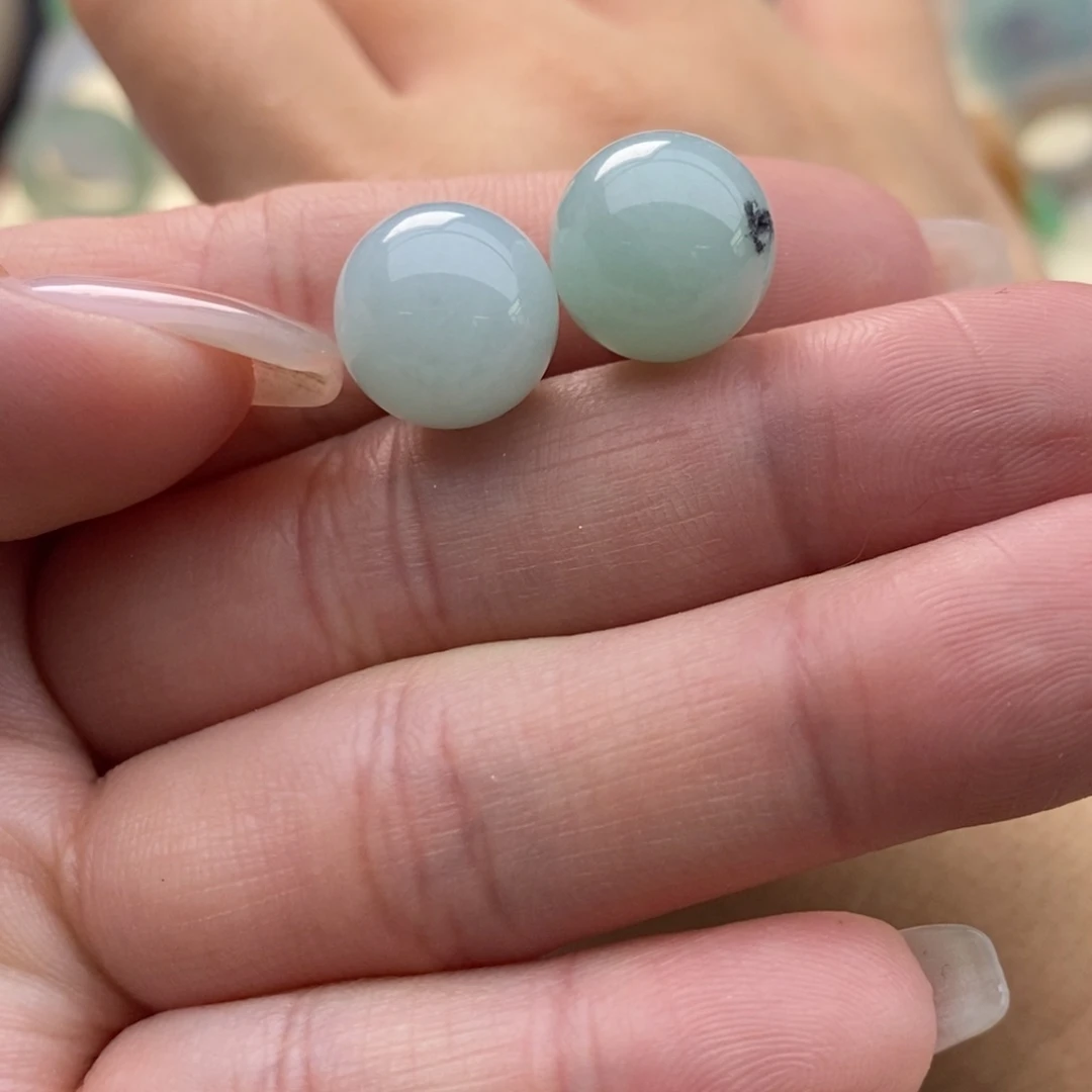 定制翡翠珠子12➕未镶嵌