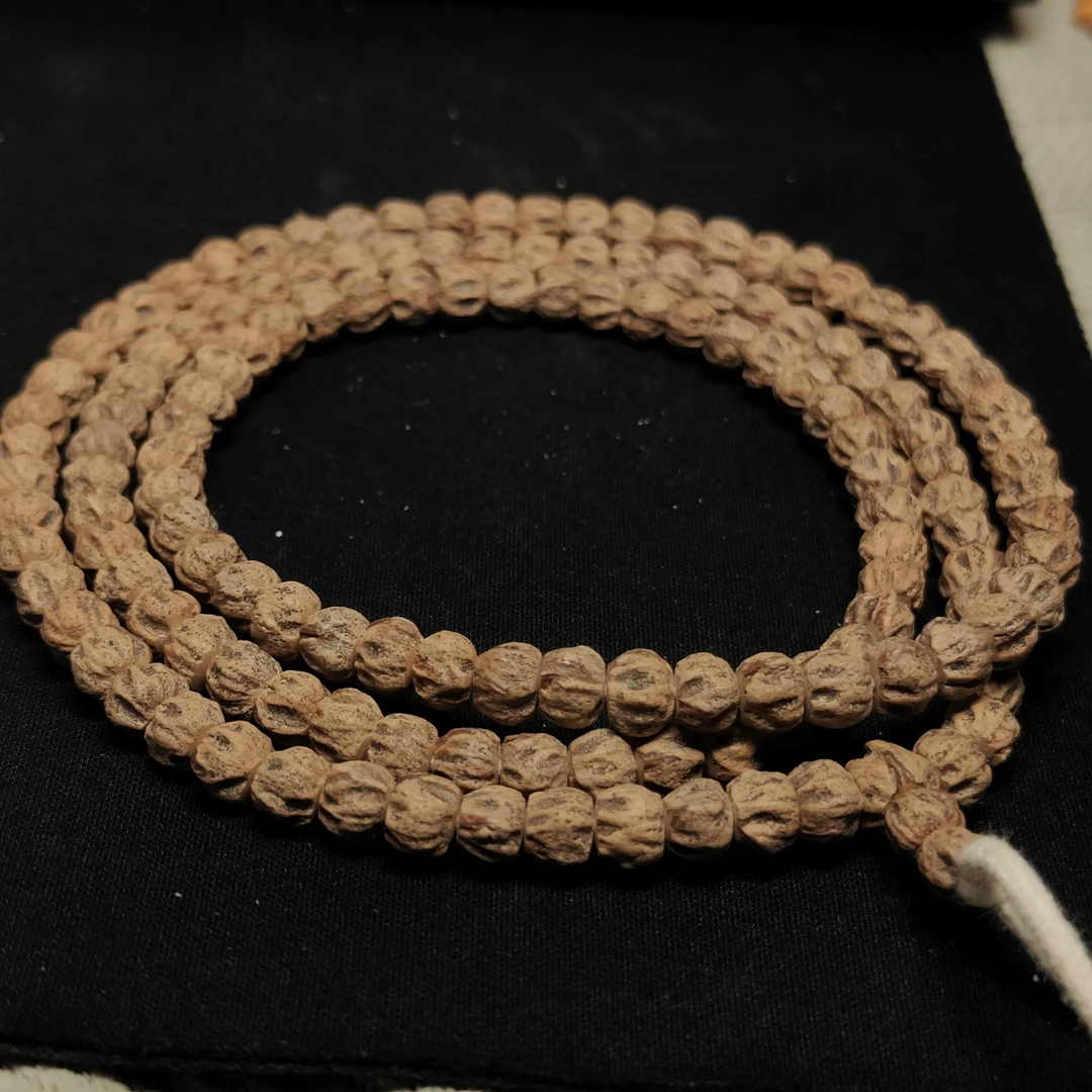 柏香籽热振高油高密满鬼尸陀林“赤血幻瞳”6+mm108长串