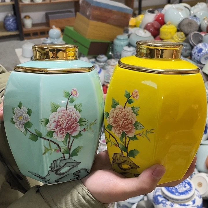 陶瓷罐茶叶罐密封罐