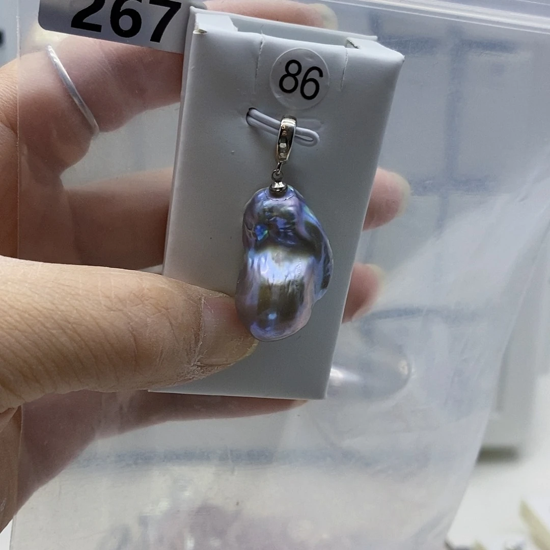 颈饰合金淡水珍珠