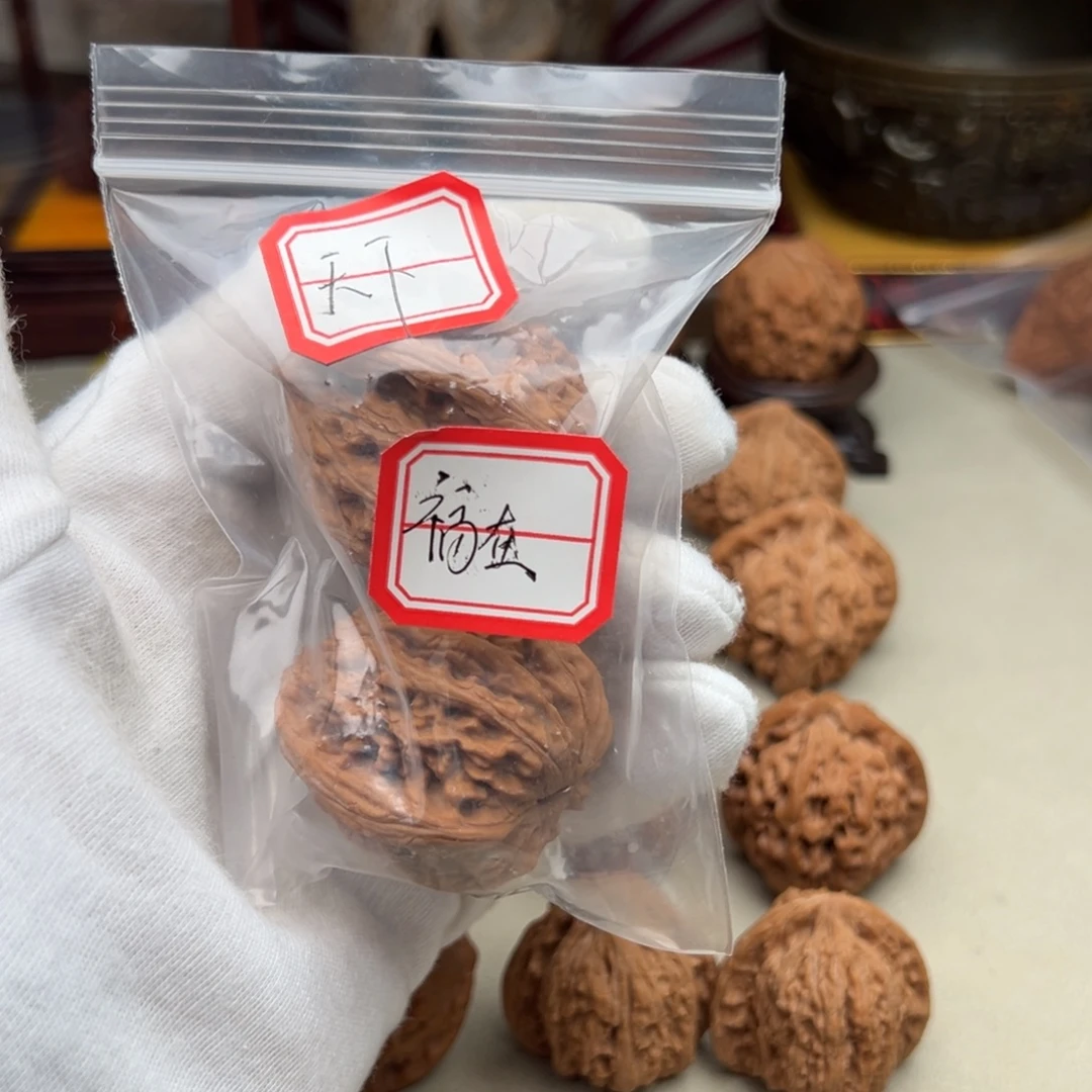 福***前吊坠文玩核桃虎头