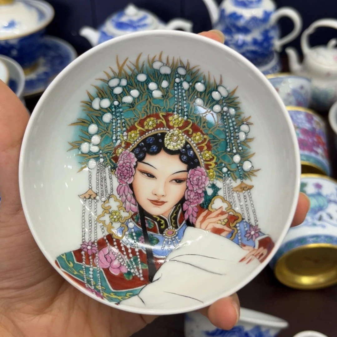 【闪购商品】R***e景德镇陶瓷手工手绘