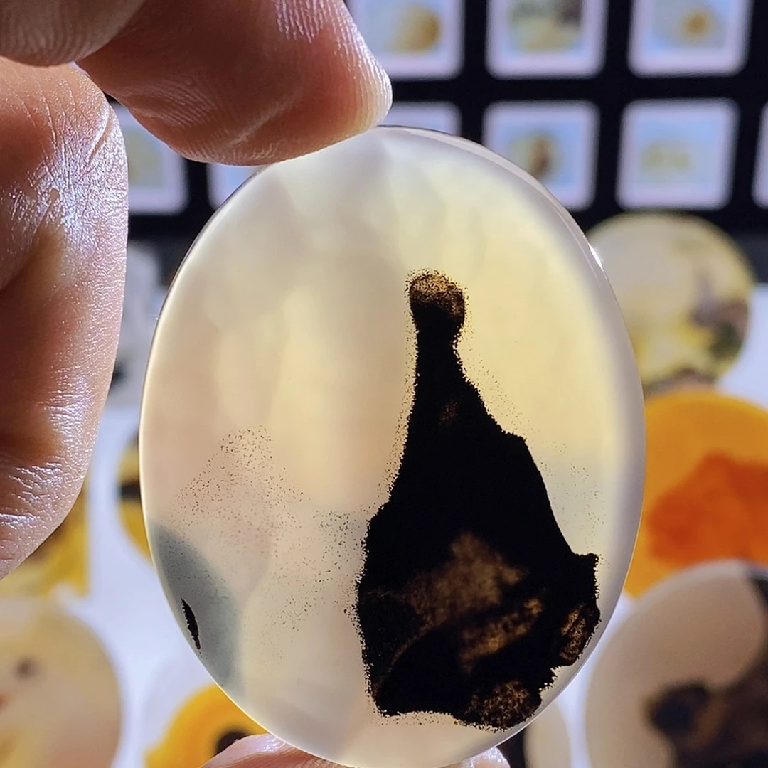 玛瑙/玉髓未镶嵌吊坠(不含链)59