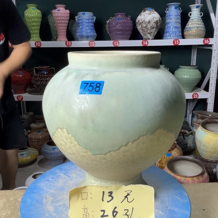 景德镇陶瓷花盆花器758