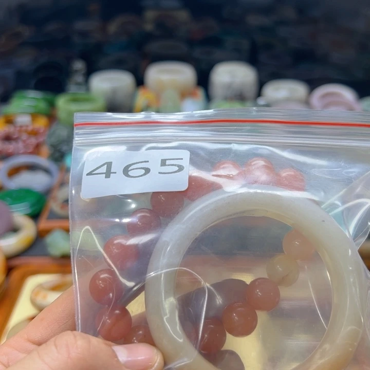石英质玉手镯未镶嵌顺****465