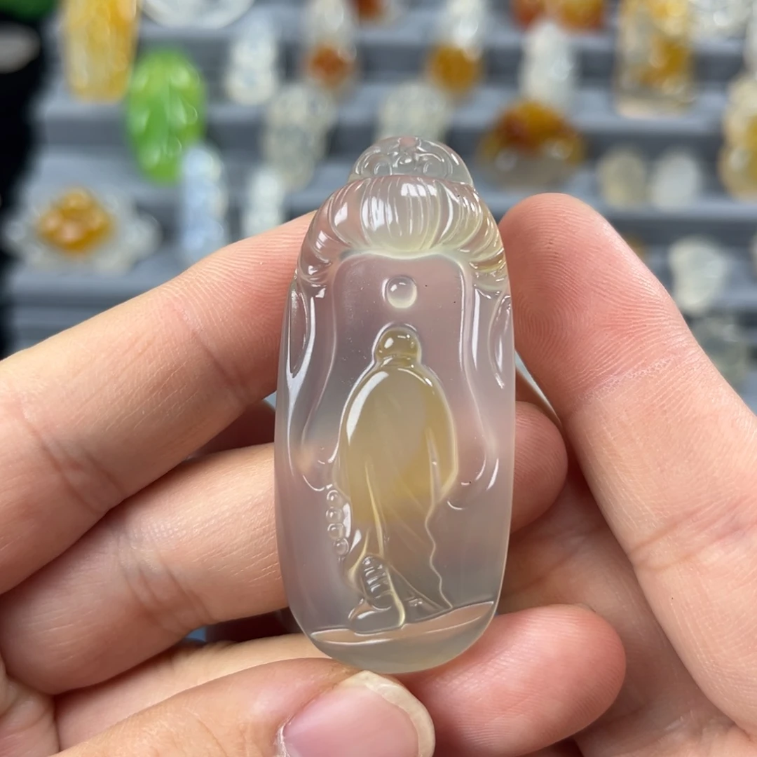 玛瑙/玉髓未镶嵌颈饰