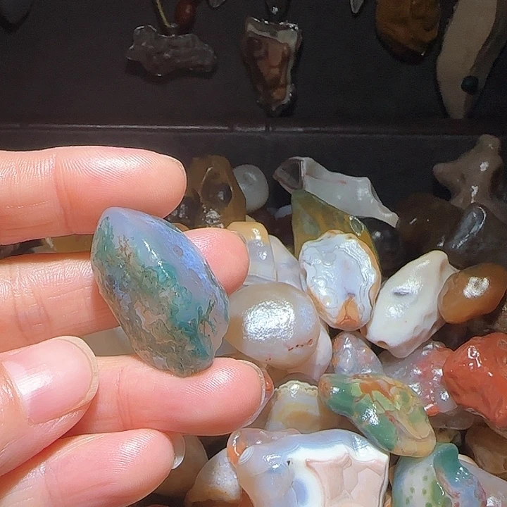 戈壁石无*人阿拉善奇石