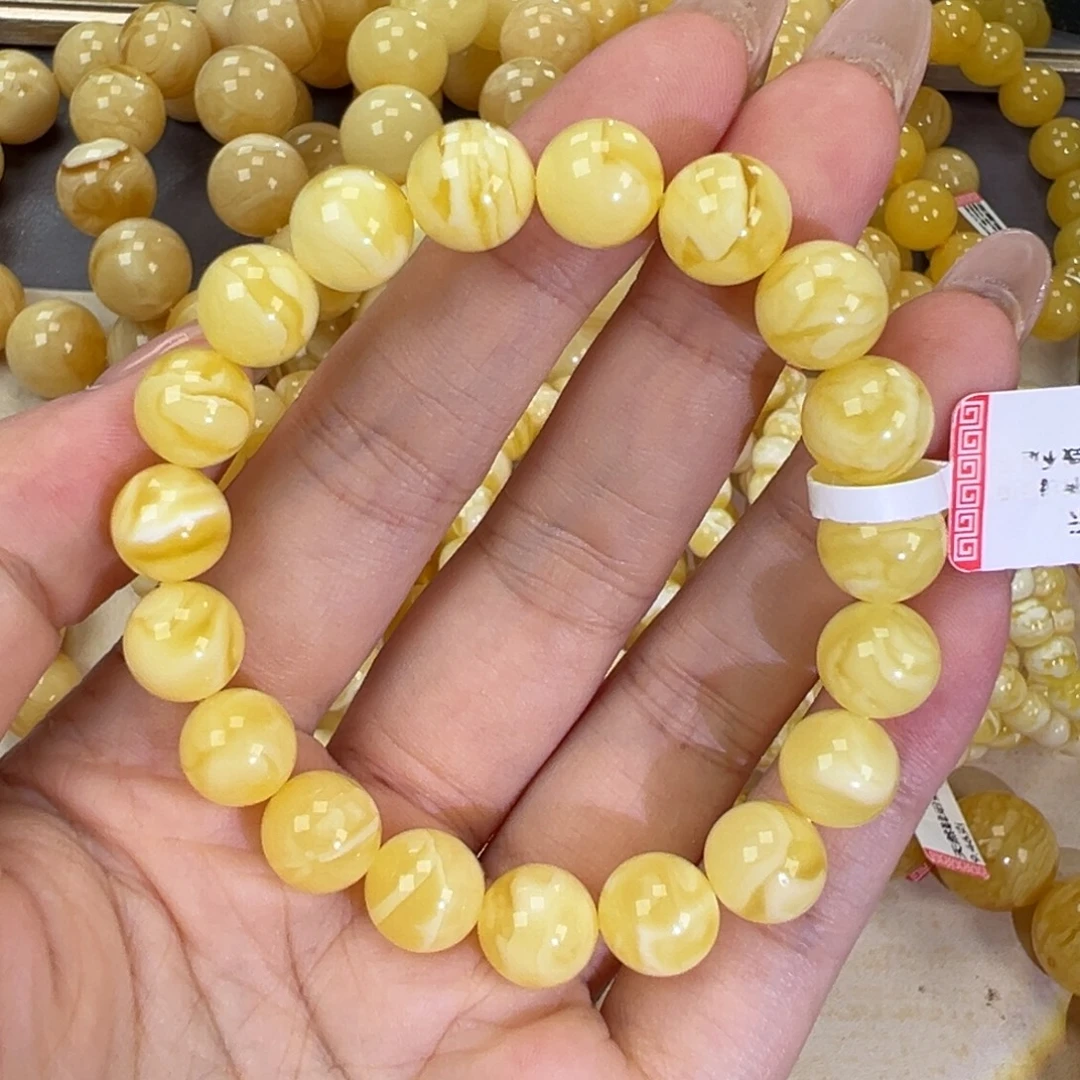手链琥珀未镶嵌11.4妖花