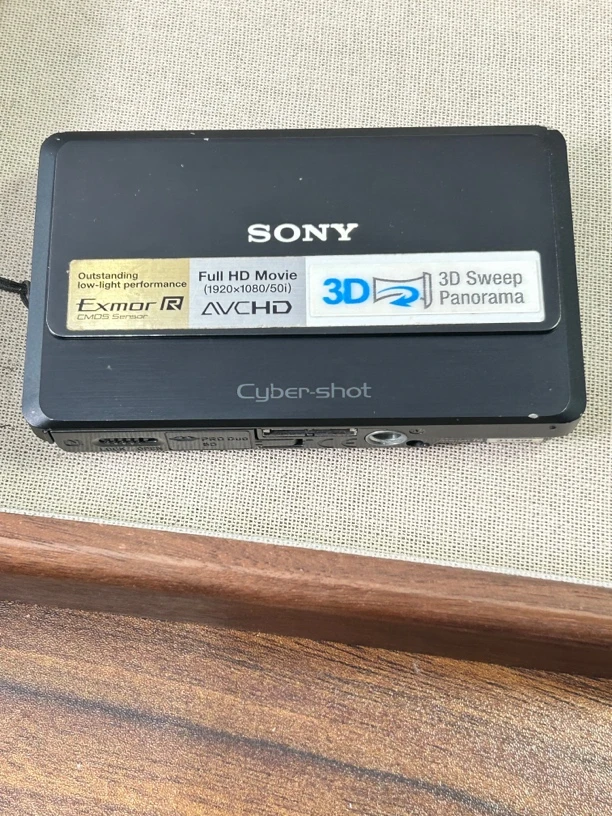 9新 Sony/索尼 tx9 黑色 触摸屏复古ccd数码相机可涂鸦贴纸