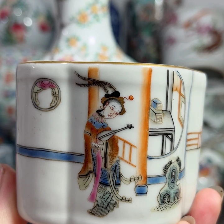 紫砂茶叶罐刘****！粉彩1111111111