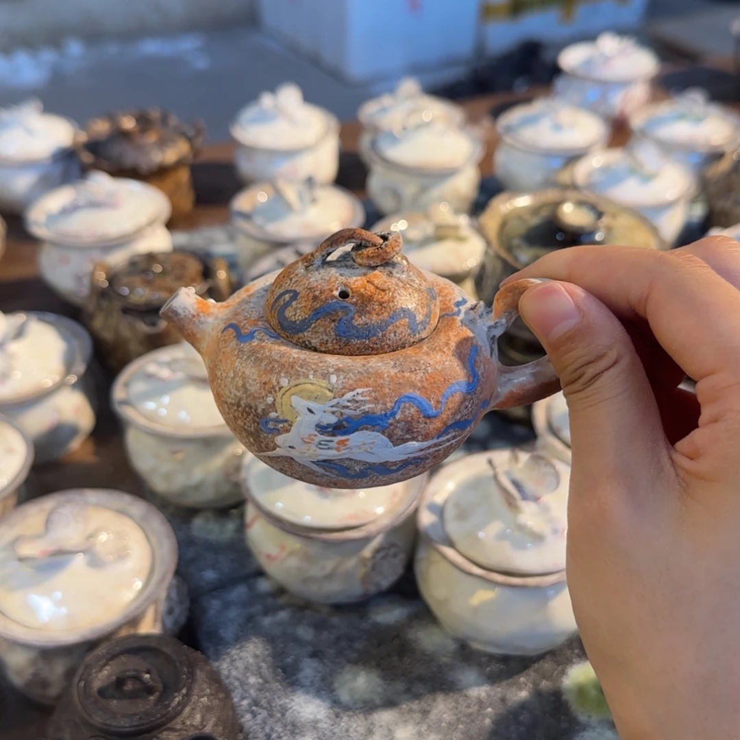 木***觉景德镇手作器皿了
