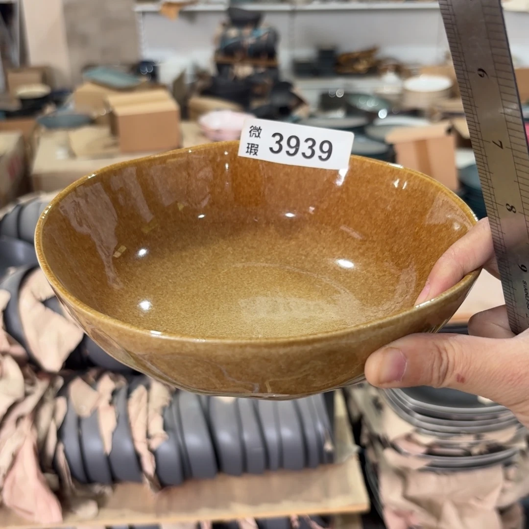 陶瓷3939 微瑕陶瓷餐具1个