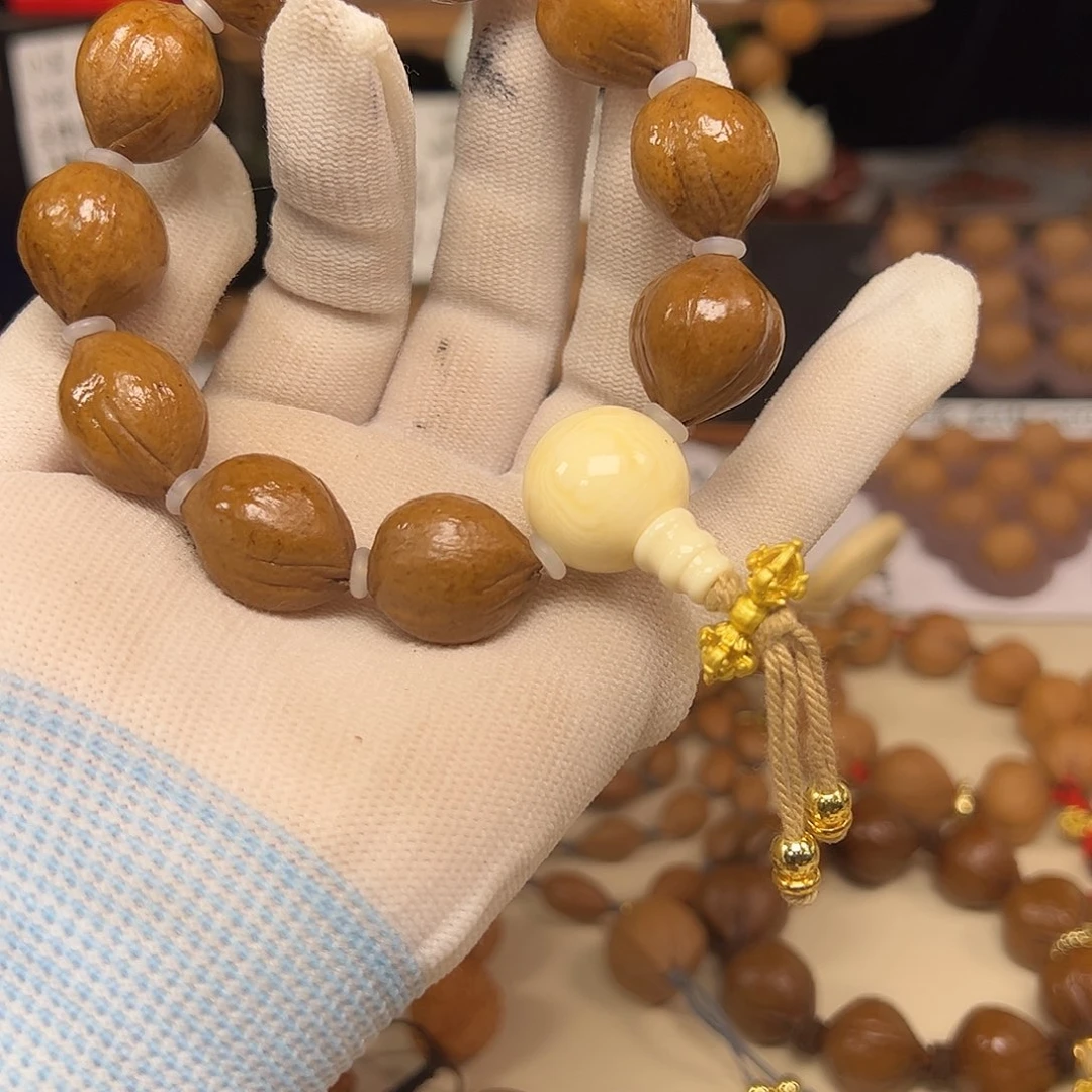 橄榄核手串/手链橄榄核雕刻手工艺品