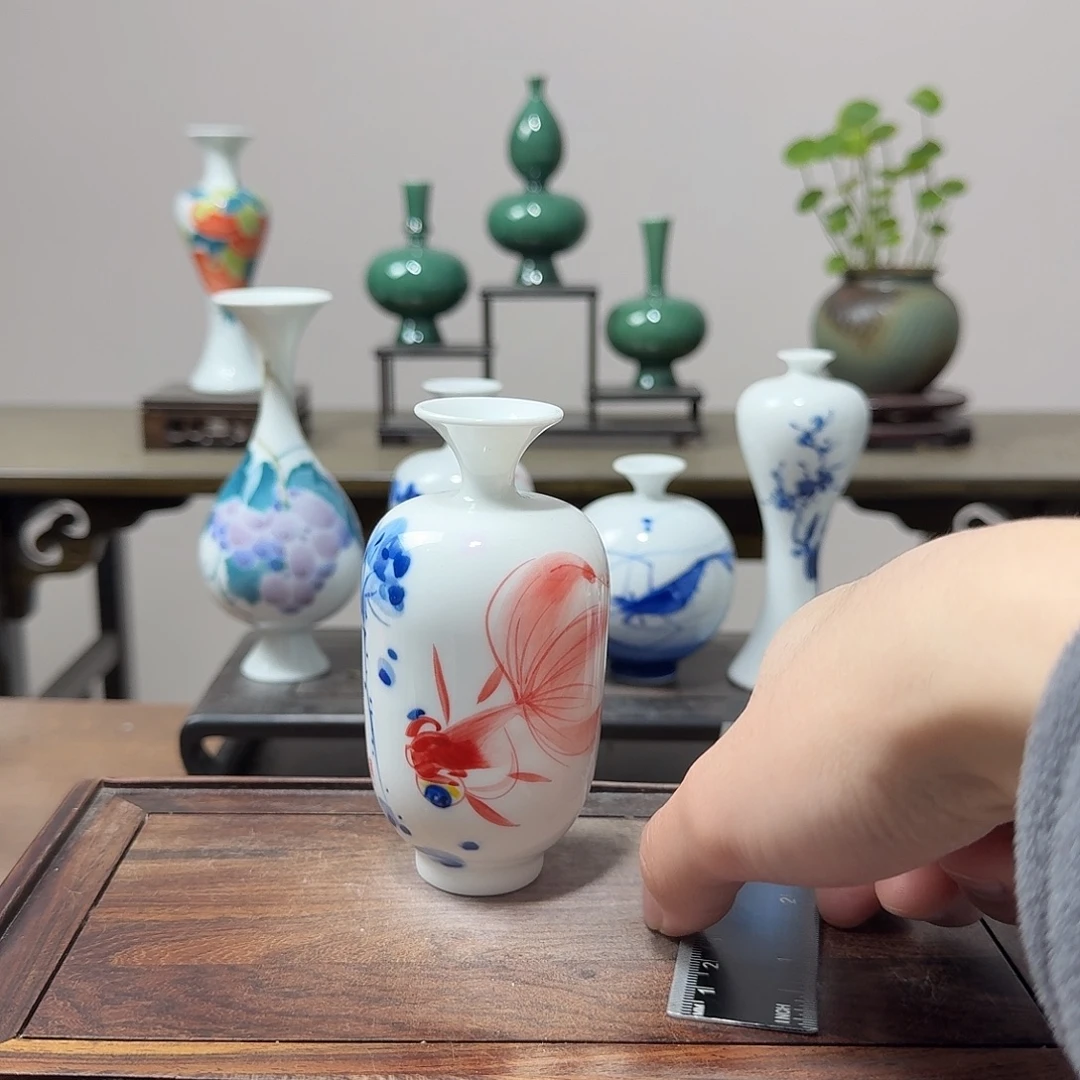 陶瓷手工非常迷你小花器