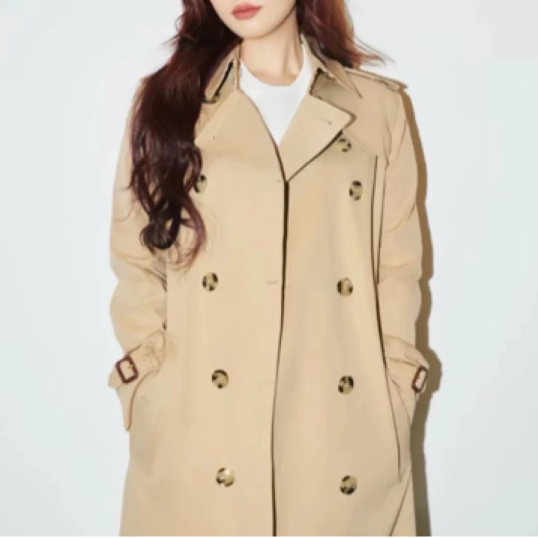 99新 BURBERRY/博柏利 NA623 Burberry 风衣 驼色 4码 98新