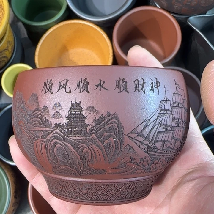 茶杯紫砂全手工制作工艺
