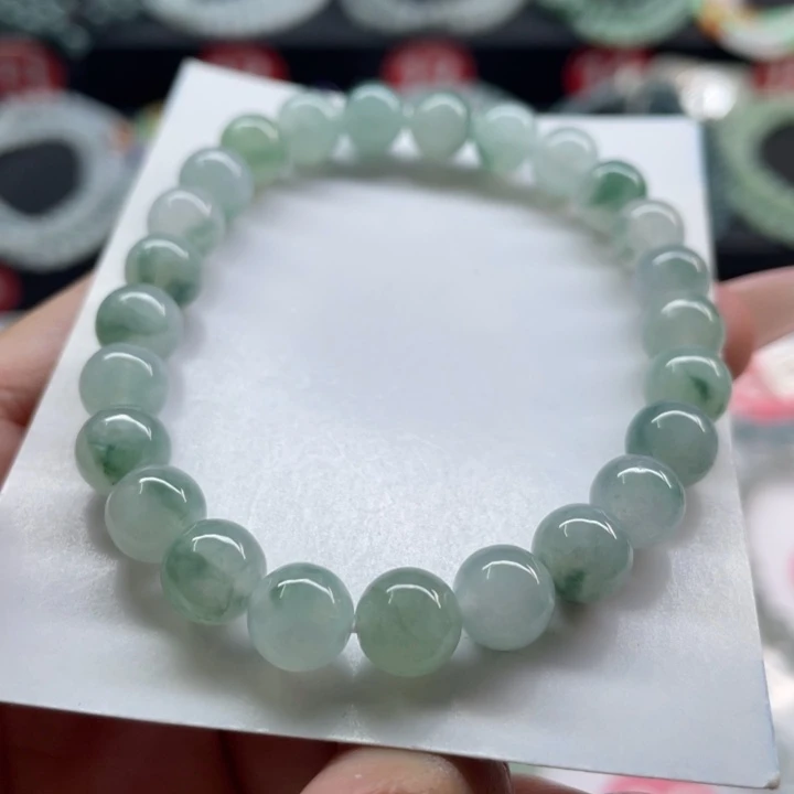 未镶嵌手链翡翠卡7.8