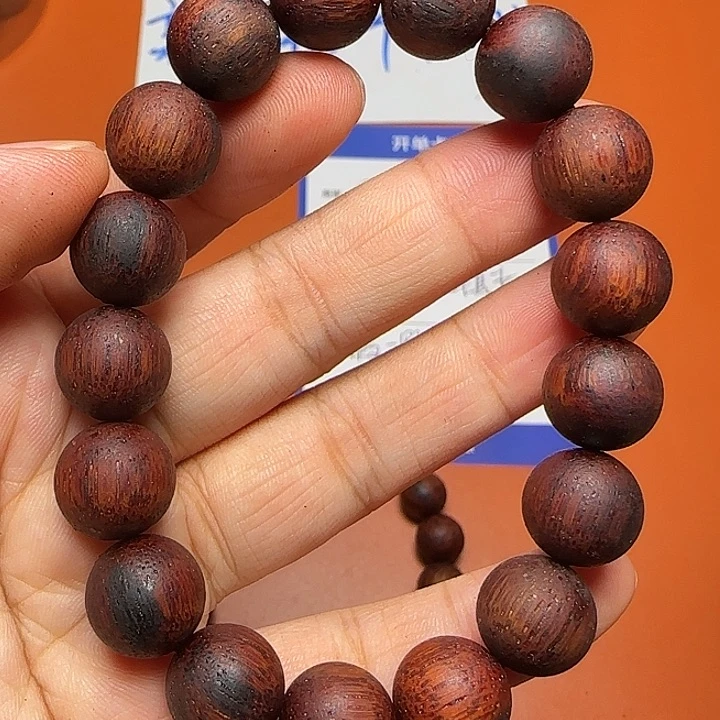 藤类hy降真香1.2单圈圆珠手串