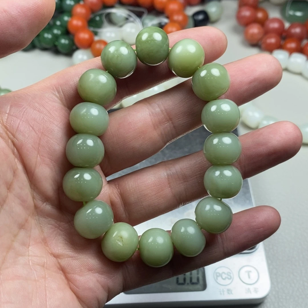 和田玉手链未镶嵌