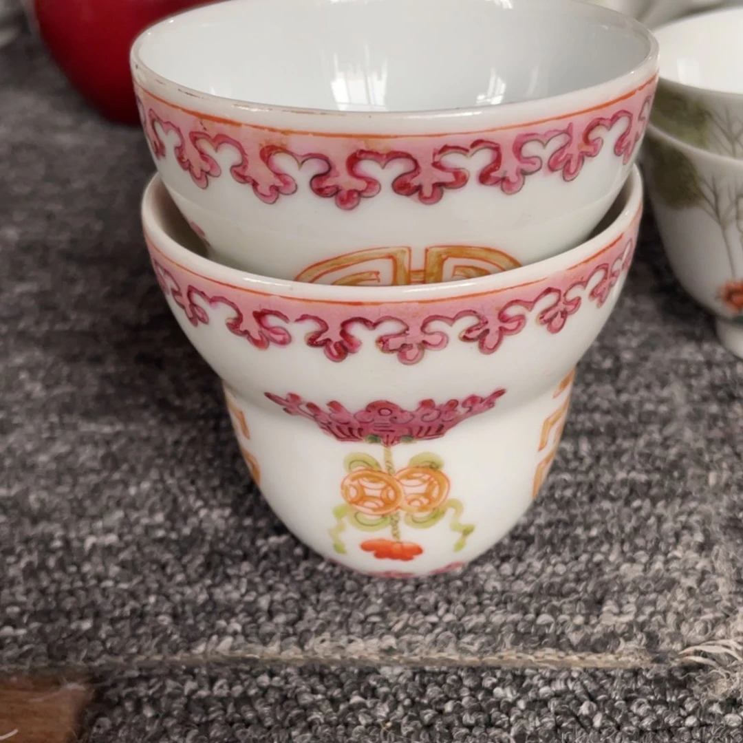壶一对茶碗一个一个一个