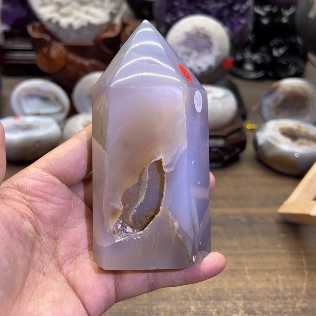 水晶水晶无镶嵌未镶嵌柱子6