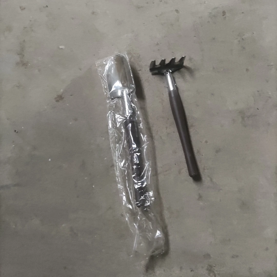直播间迷你耙子铲子两件套有瑕疵正常使用