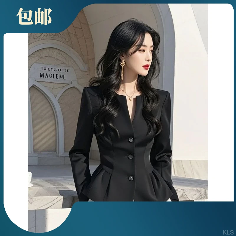 轻奢高级感洋气独特别致上衣法式气质收腰2025春季新款白色衬衫女