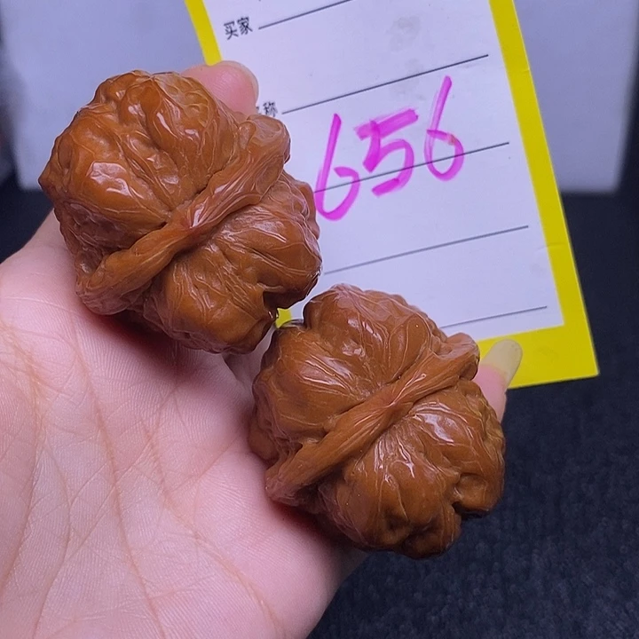 把件文玩核桃656/38蛤蟆头