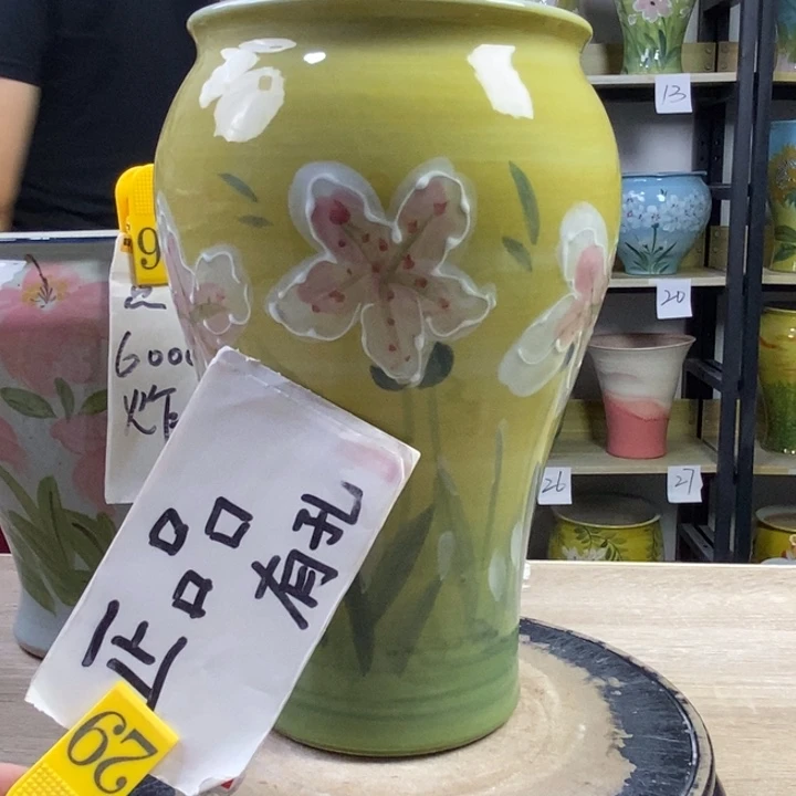 景德镇高温陶瓷花盆