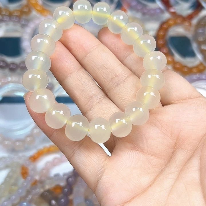 合金玛瑙玉髓手链卡十玛瑙/玉髓