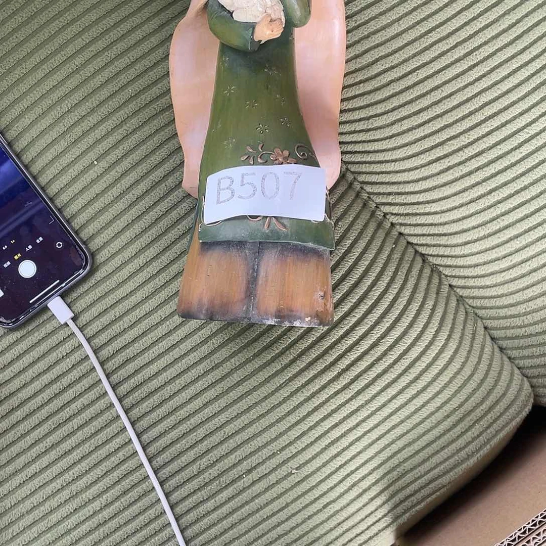 摆件木*子孤品老货微瑕疵瓷