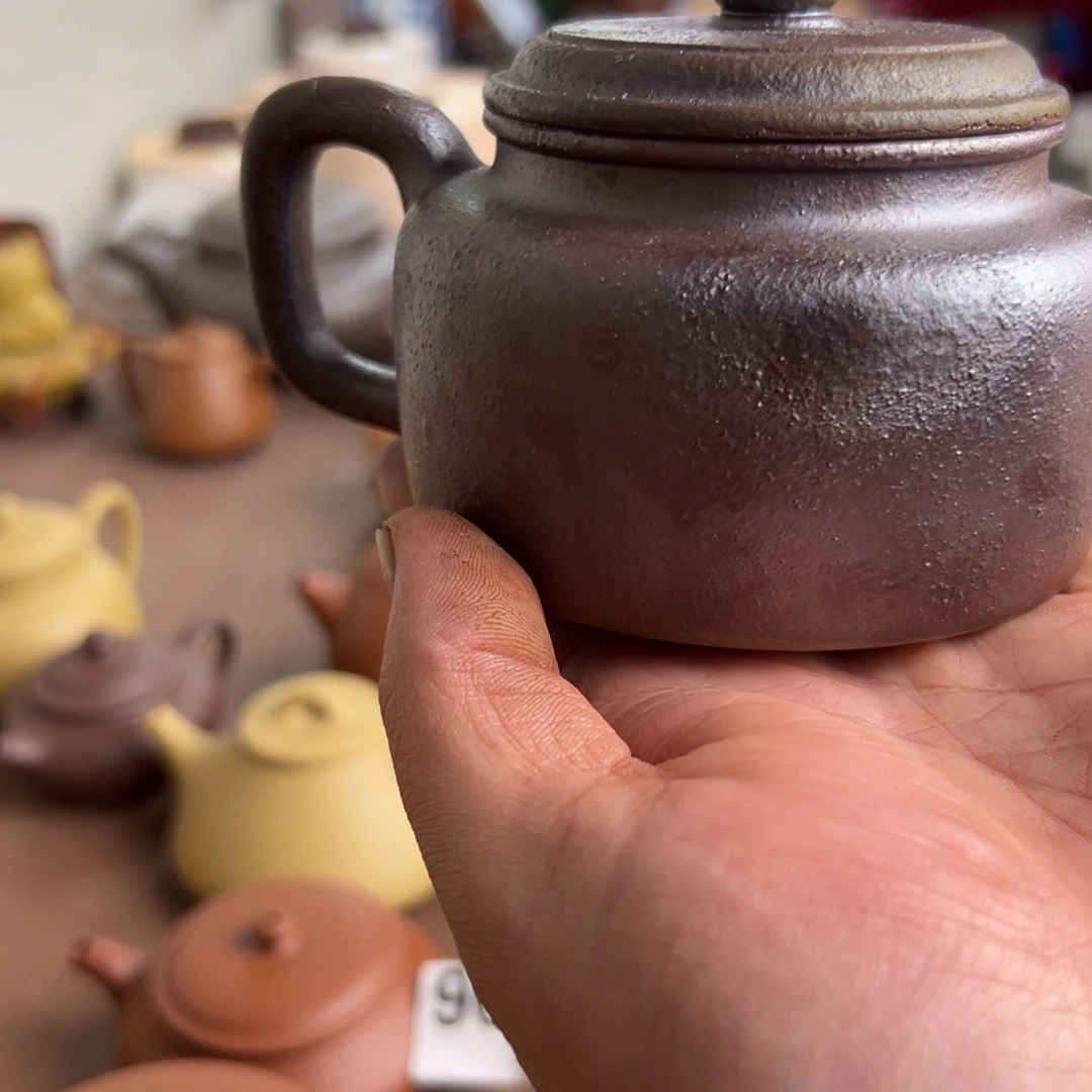 韩***兄紫砂茶杯柴烧德钟260cc