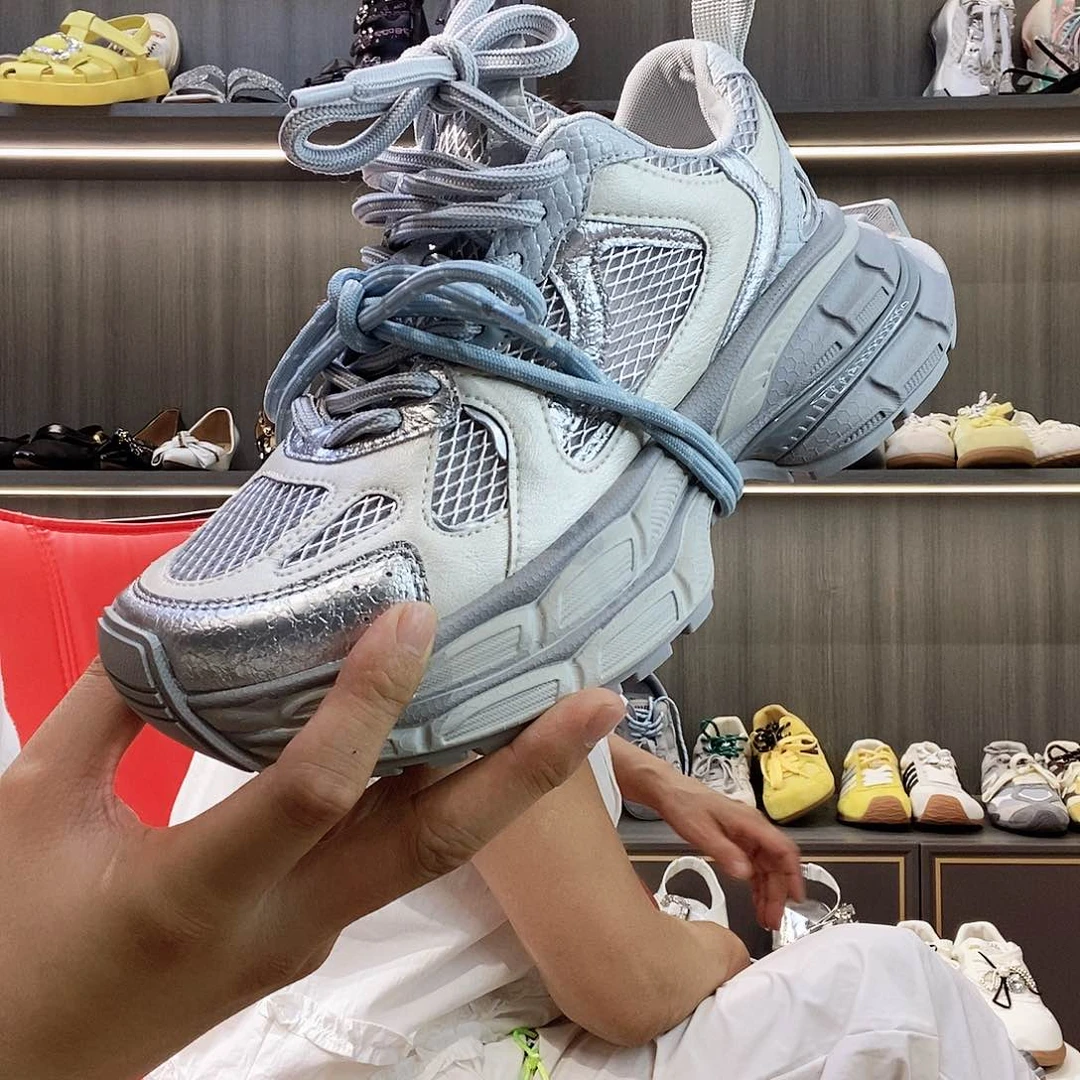 特价老爹鞋银色38