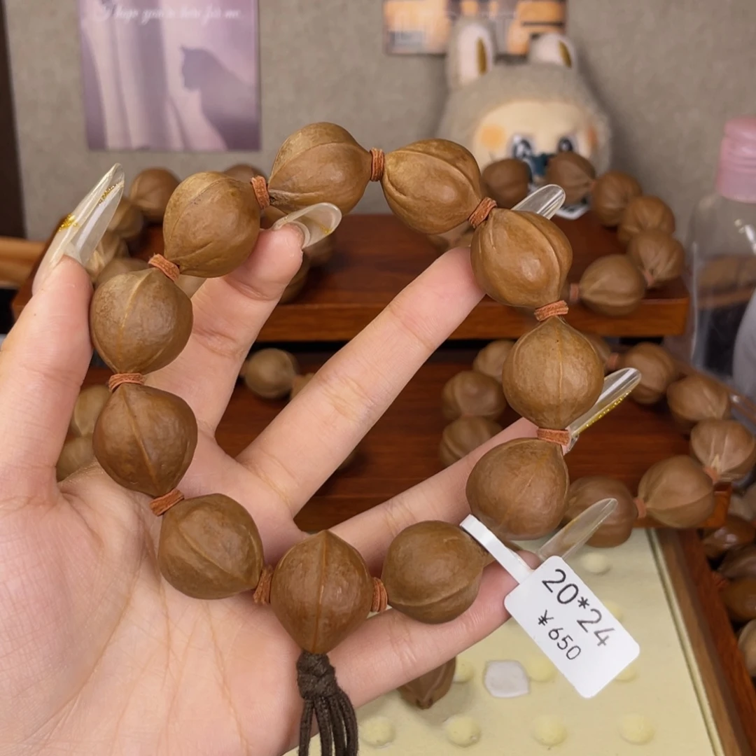 手串/手链橄榄核20 24梅林铁核