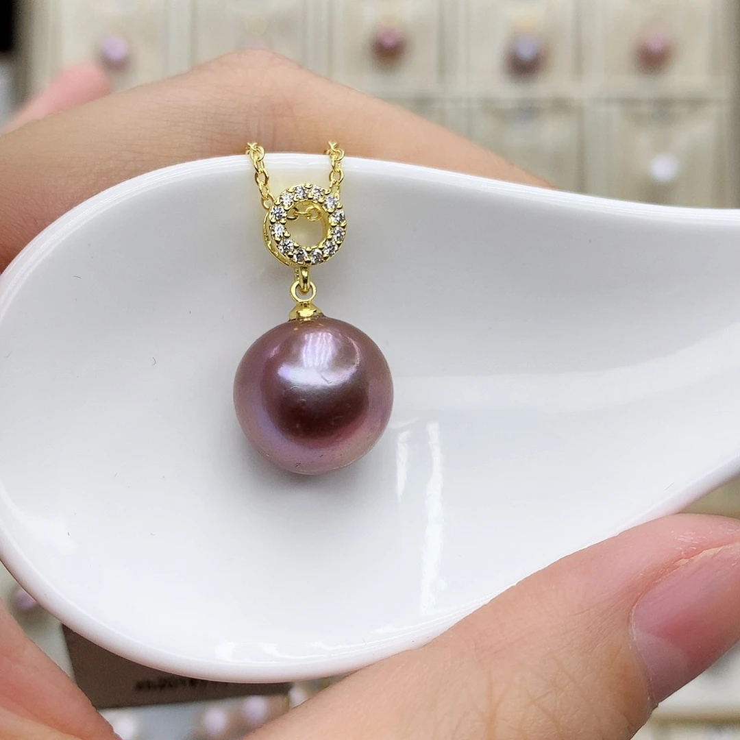 淡水珍珠颈饰合金