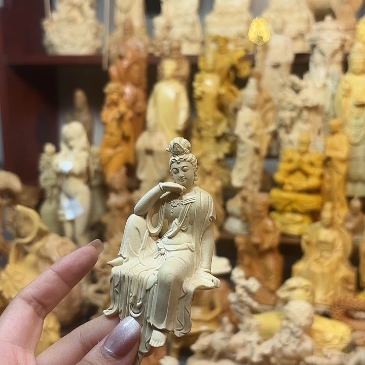 黄杨木黄杨木瑕疵观音