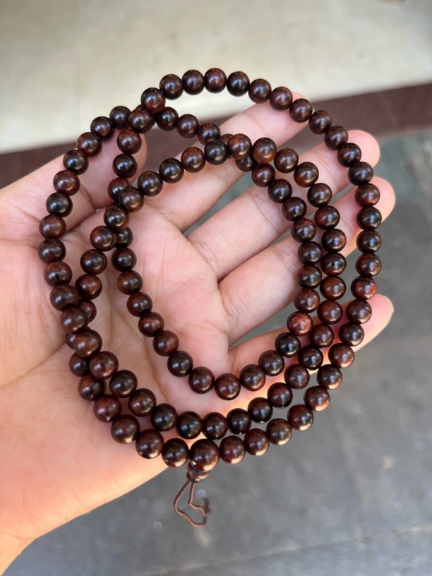 0.7×108土埋料老料紫油梨海南黄花梨手串多样性发一