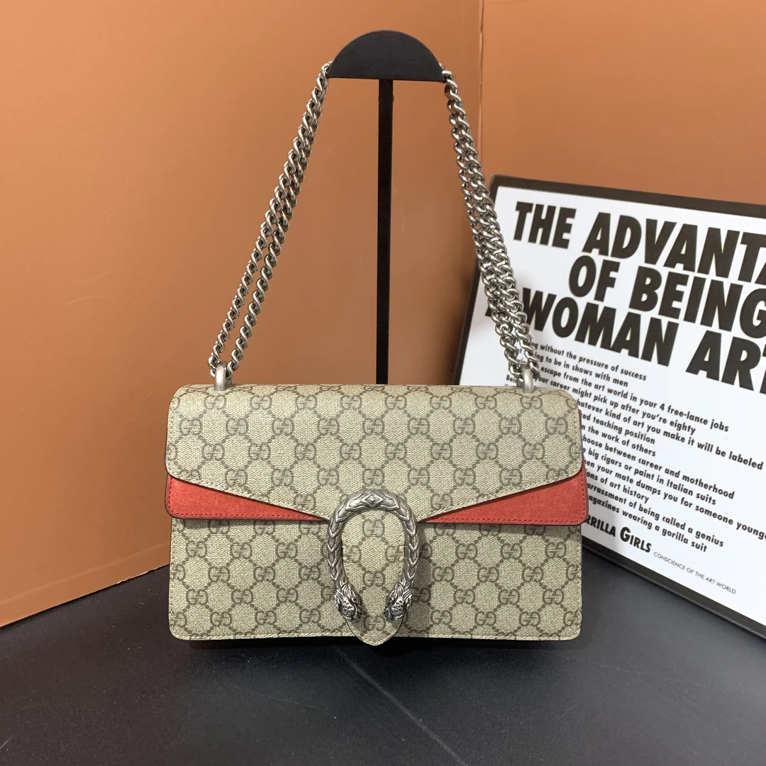 95新 GUCCI/古驰 小怡中古/GUCCI酒神/古驰斜挎包/腋下包/单肩包