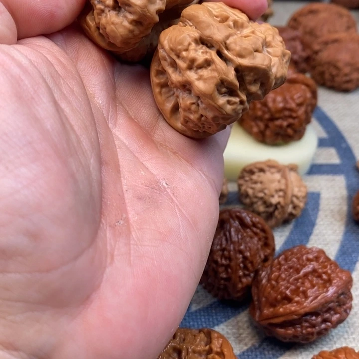 文玩核桃把件梓*～核桃