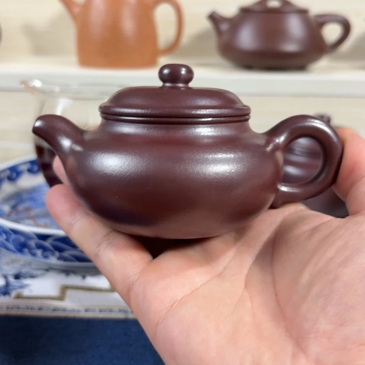 茶壶紫砂全手工高温龙仿古壶