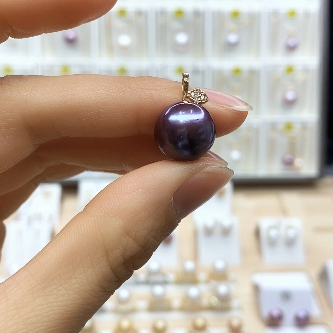 淡水珍珠颈饰合金