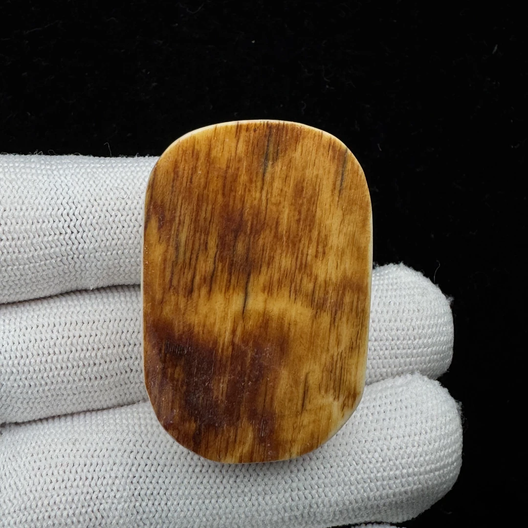 E3297 天然猛犸牙肥皂28*40*17mm 支持鉴定 假一罚四