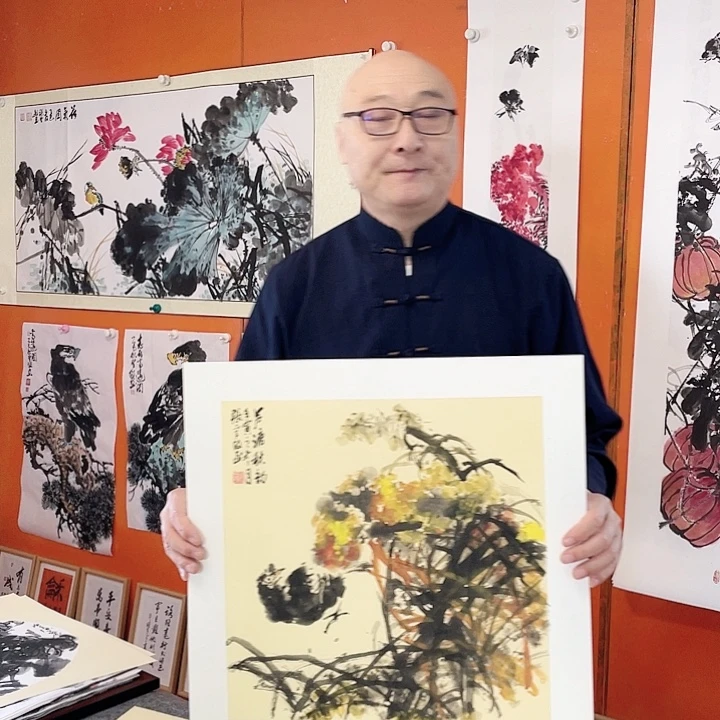 国画张圣敏先生纯手绘作品