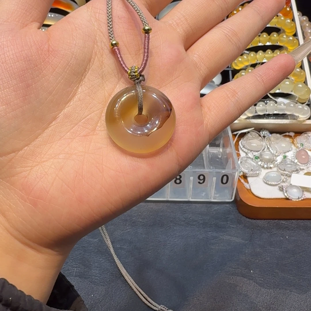 玛瑙/玉髓未镶嵌颈饰