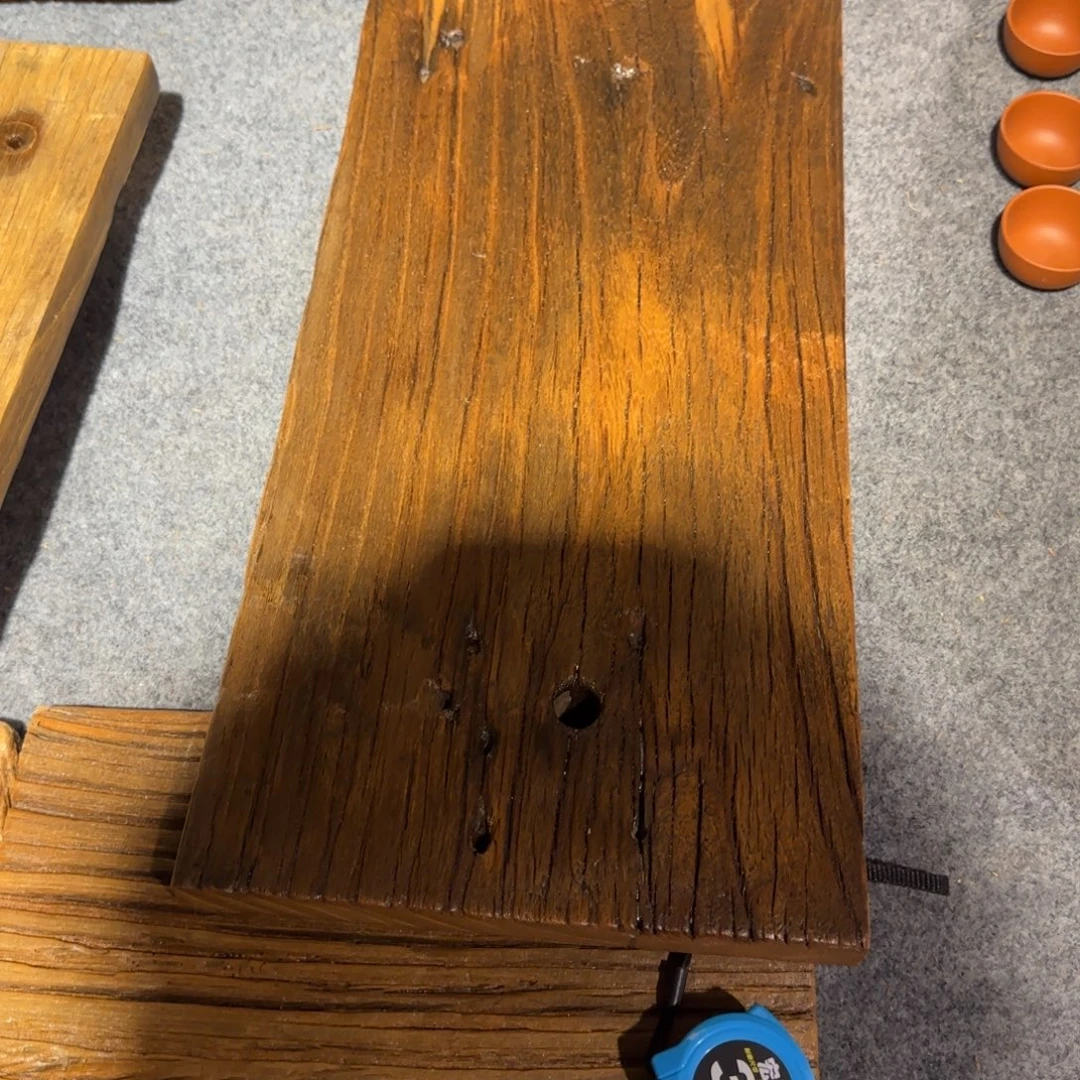 月***酌木风化茶盘一物一拍