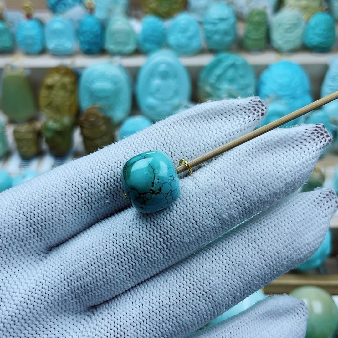 绿松石未镶嵌珠宝奇石15m