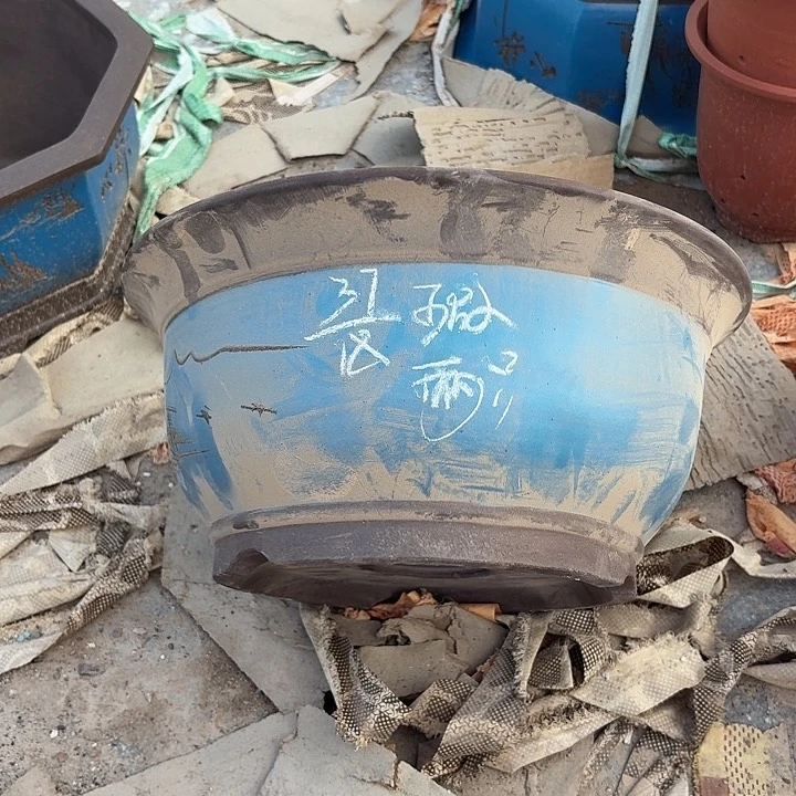 宜兴紫砂花盆，现货发