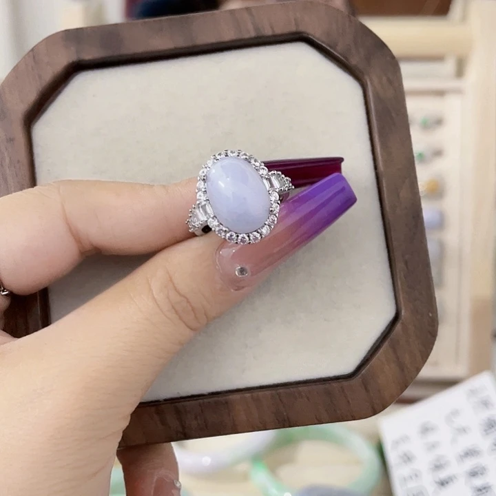 颈饰未镶嵌翡翠天然翡翠Ａ货